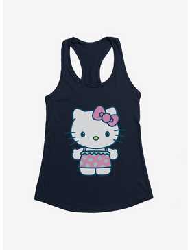 Hello Kitty Kawaii Vacation Ruffles Outfit Girls Tank, , hi-res