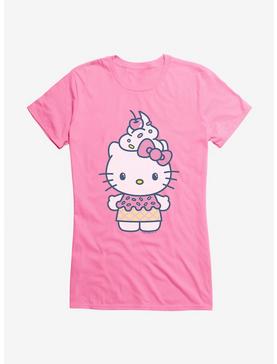 Hello Kitty Kawaii Vacation Ice Cream Outfit Girls T-Shirt, CHARITY PINK, hi-res