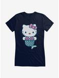Hello Kitty Kawaii Vacation Mermaid Outfit Girls T-Shirt, NAVY, hi-res