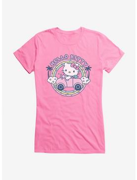 Hello Kitty Kawaii Vacation Retro Getaway Icon Girls T-Shirt, CHARITY PINK, hi-res
