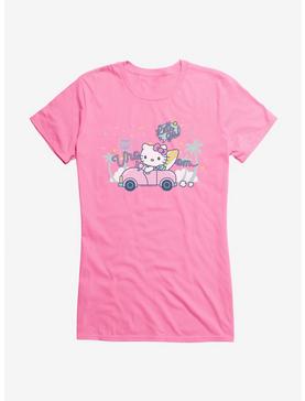 Hello Kitty Kawaii Vacation Retro Let's Go Girls T-Shirt, CHARITY PINK, hi-res