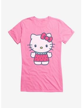 Hello Kitty Kawaii Vacation Strawberry Outfit Girls T-Shirt, CHARITY PINK, hi-res