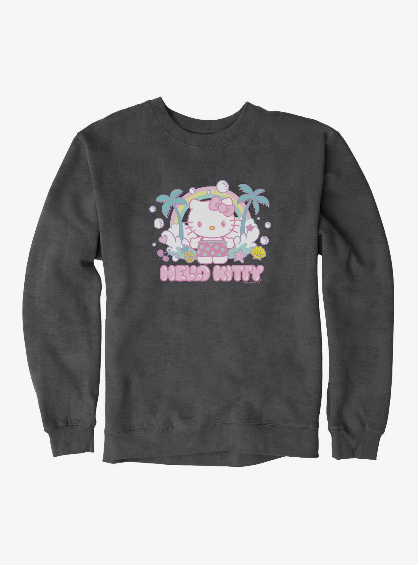 Hello Kitty Kawaii Vacation Bubble Dreams Sweatshirt, , hi-res