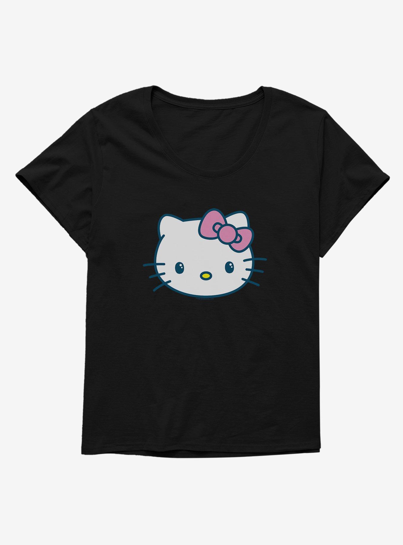 Hello Kitty Kawaii Vacation Eye Sparkle Girls T-Shirt Plus Size | Hot Topic