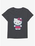 Hello Kitty Kawaii Vacation Strawberry Outfit Girls T-Shirt Plus Size, , hi-res