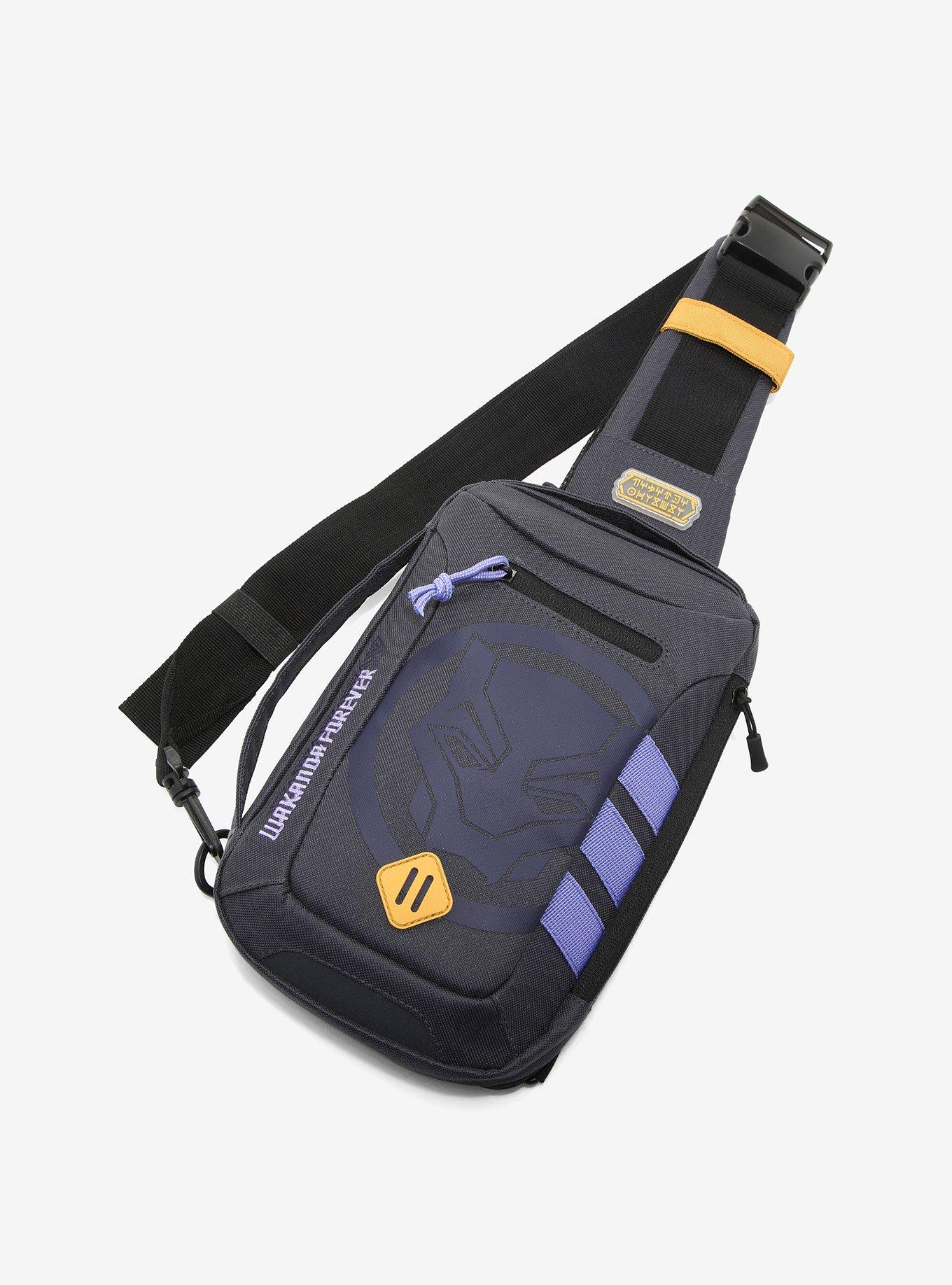 Boys Marvel Black Panther Backpack with Lunch Bag