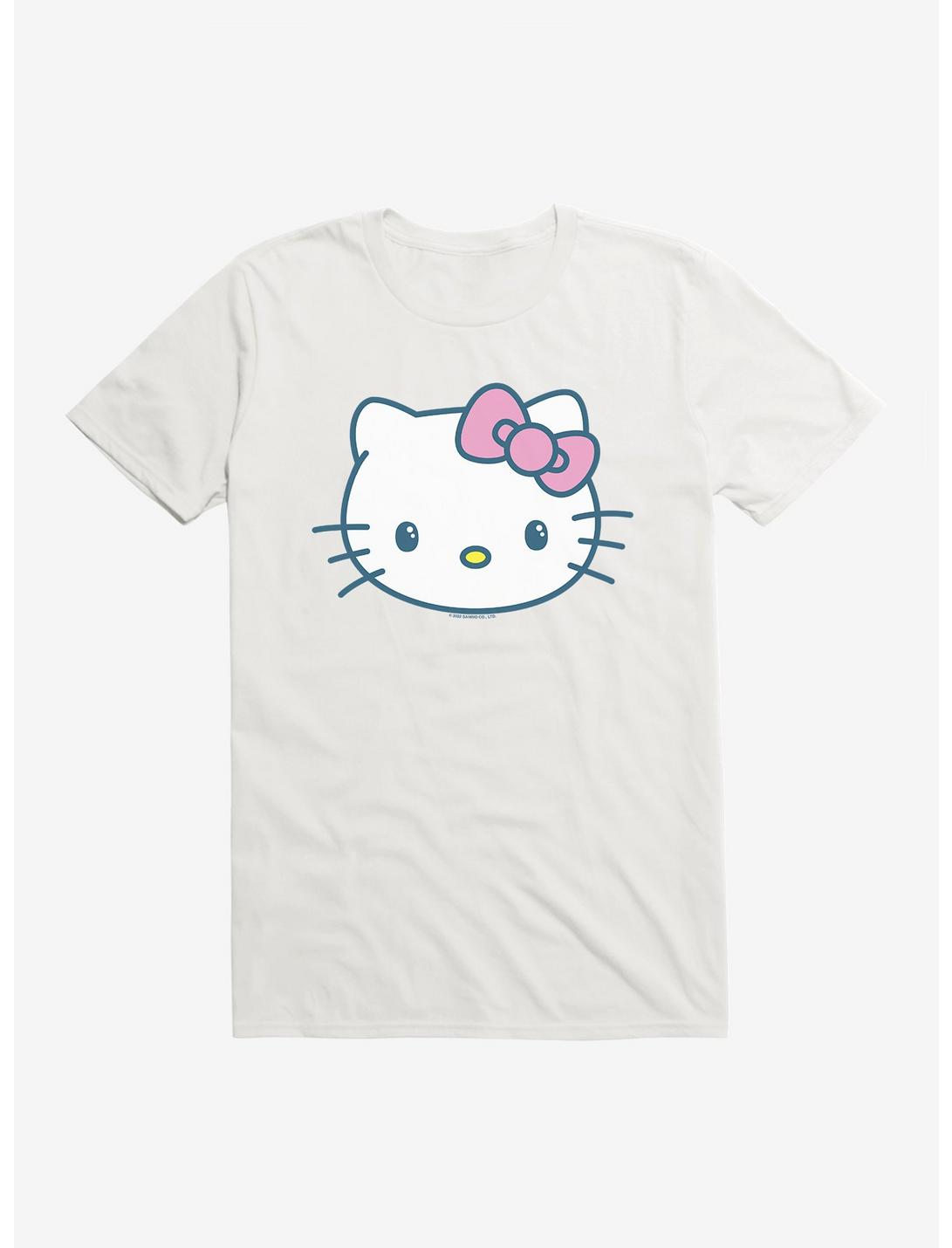 Hello Kitty Kawaii Vacation Eye Sparkle T-Shirt, WHITE, hi-res