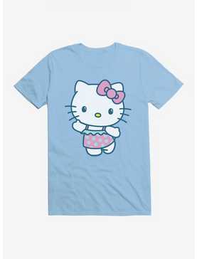 Hello Kitty Kawaii Vacation Ruffles Swim Outfit T-Shirt, , hi-res