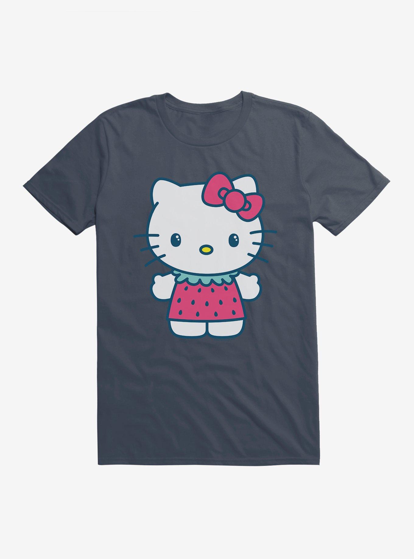 Hello Kitty Kawaii Vacation Strawberry Outfit T-Shirt | Hot Topic