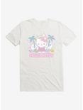 Hello Kitty Kawaii Vacation Bubble Dreams T-Shirt, WHITE, hi-res