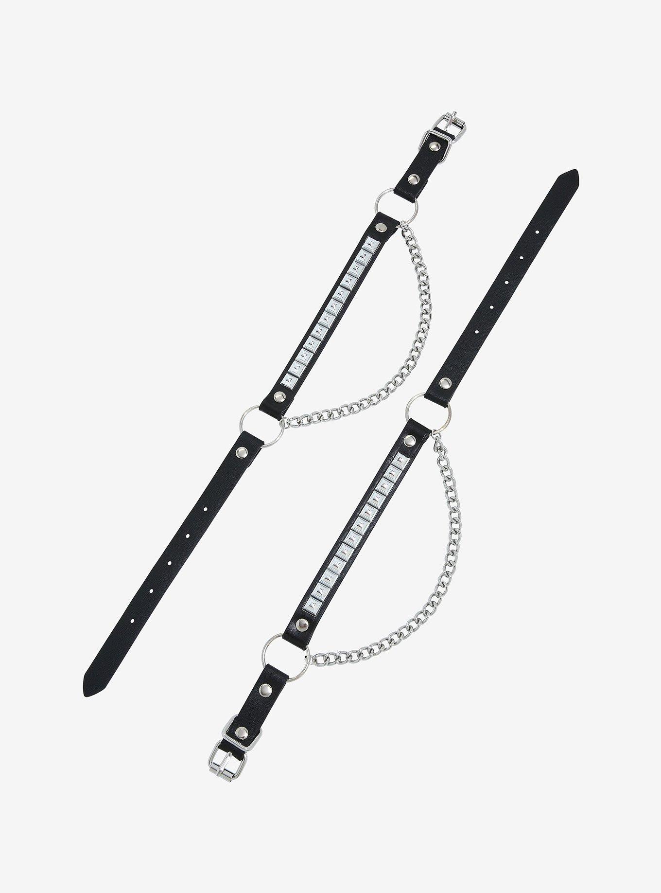 Studs & Chains Boot Strap Set, , hi-res
