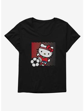 Hello Kitty Soccer Speed Womens T-Shirt Plus Size, , hi-res