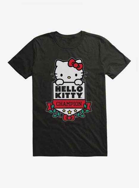 HELLO KITTY on Diamond- Girls lg - Long sleeve T-Shirt hoodie