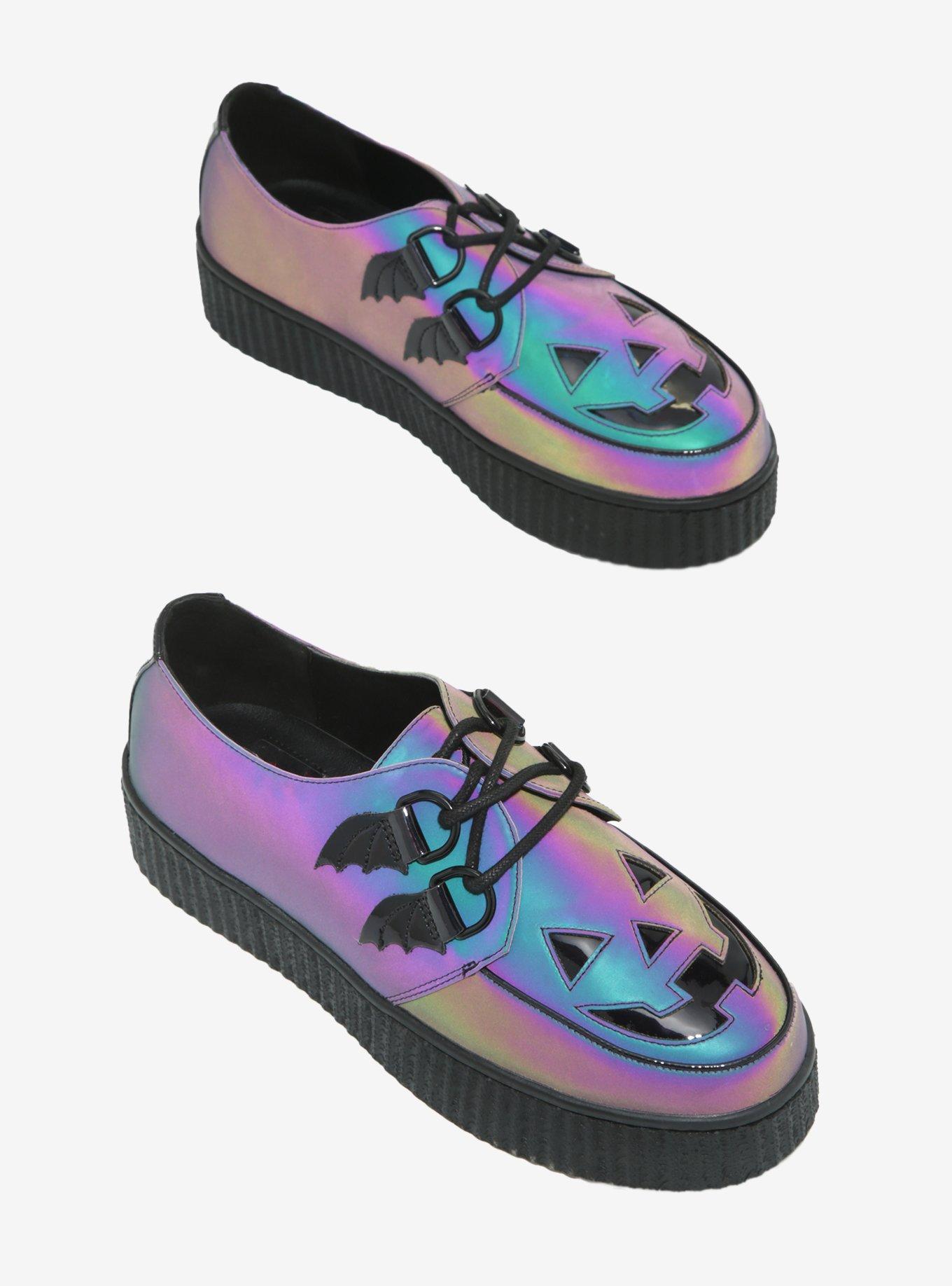 Strange Cvlt Krypt Reflective Creepers Hot Topic