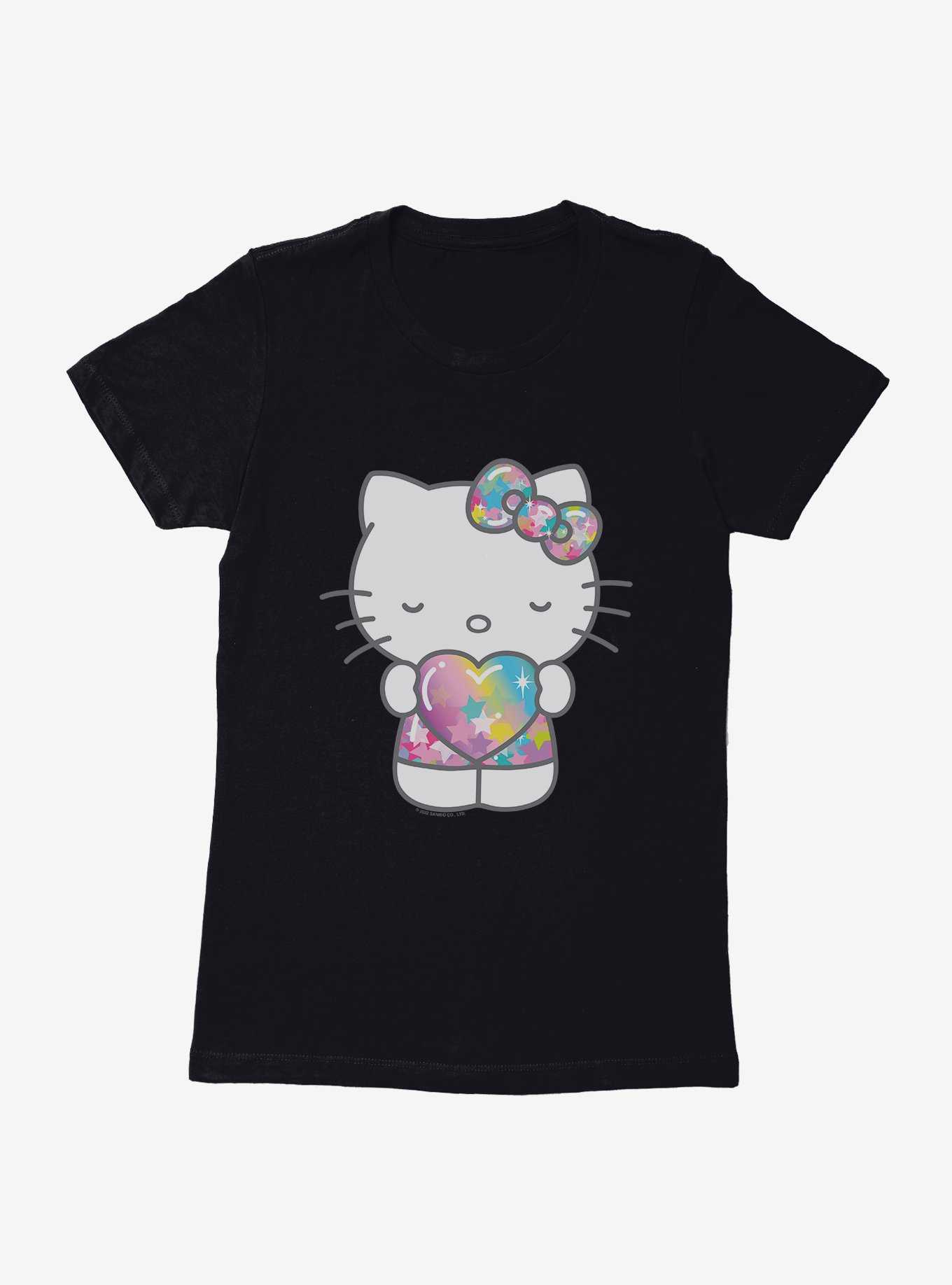 Hello Kitty Starshine Heart Womens T-Shirt, , hi-res