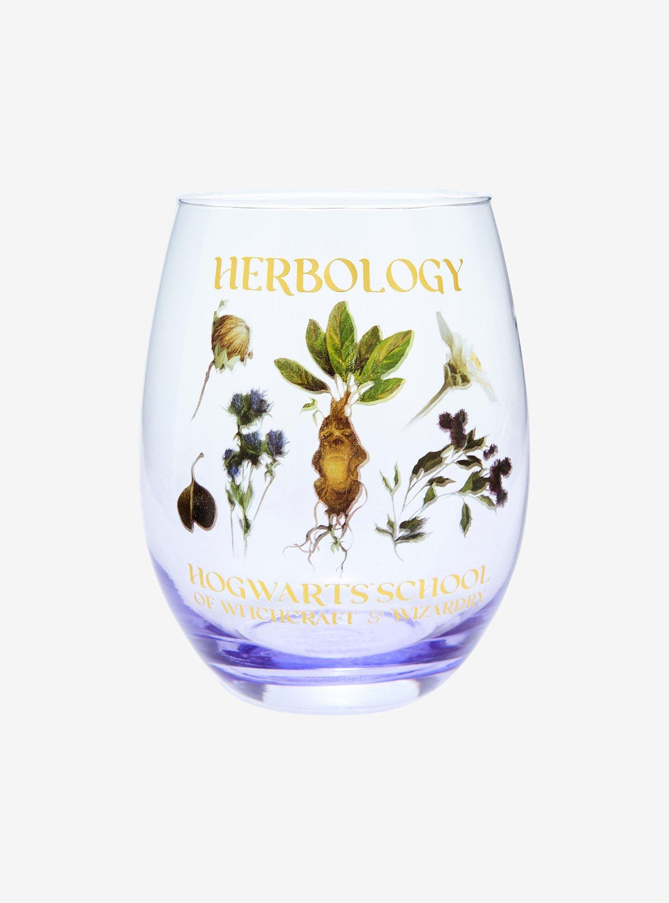 Harry Potter Herbology Wine Glass, , hi-res