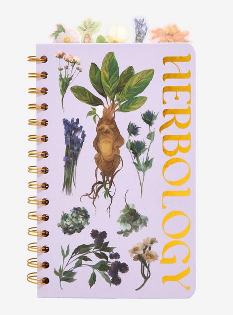 Harry Potter Herbology Tab Journal | BoxLunch