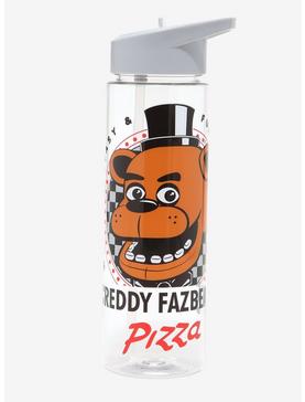 Five Nights At Freddy's Pizza Freddy Water Bottle, , hi-res