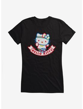 Hello Kitty Color Sports Girls T-Shirt, BLACK, hi-res