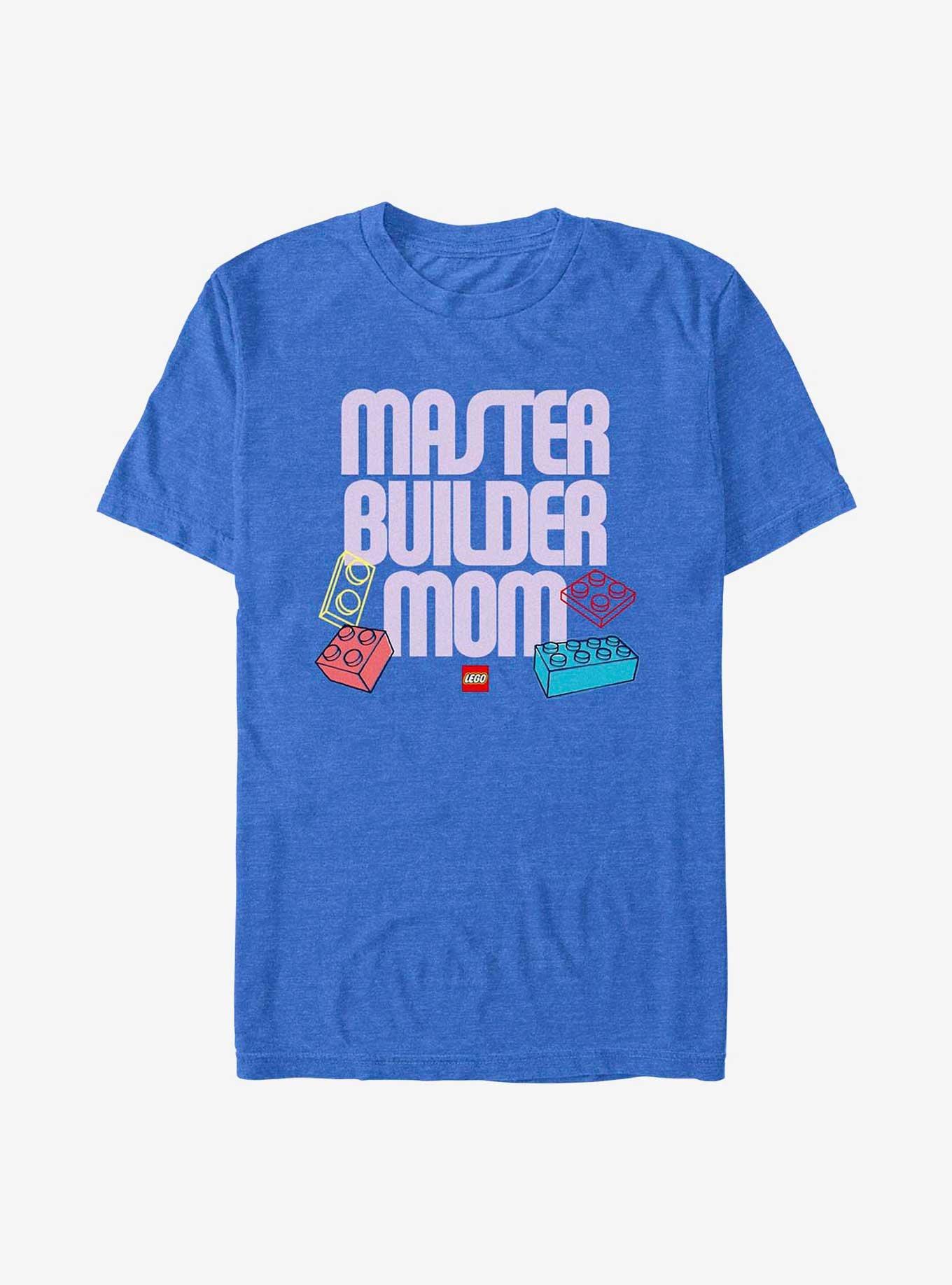 Lego Builder Mom T-Shirt - BLUE | Hot Topic