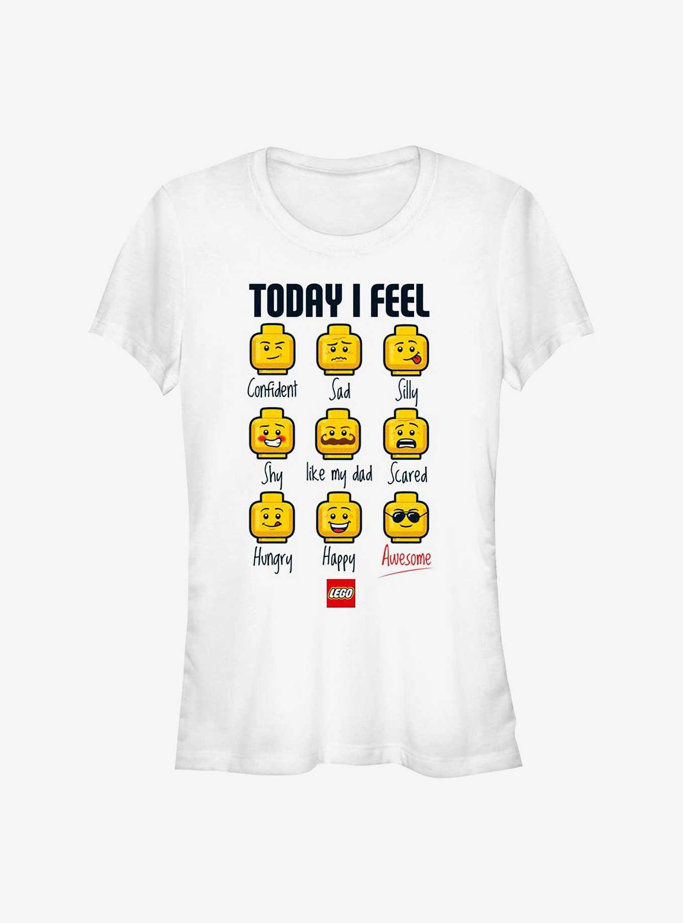 Lego Expressions Of Guy Girls T-Shirt