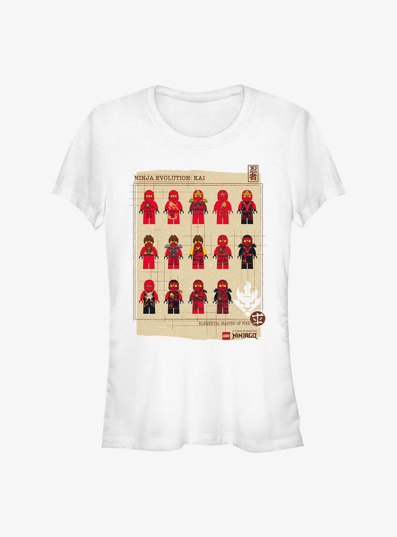 Lego Ninjago Ninja Evolution Girls T-Shirt