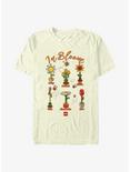 Lego Textbook Flowers In Bloom T-Shirt, NATURAL, hi-res