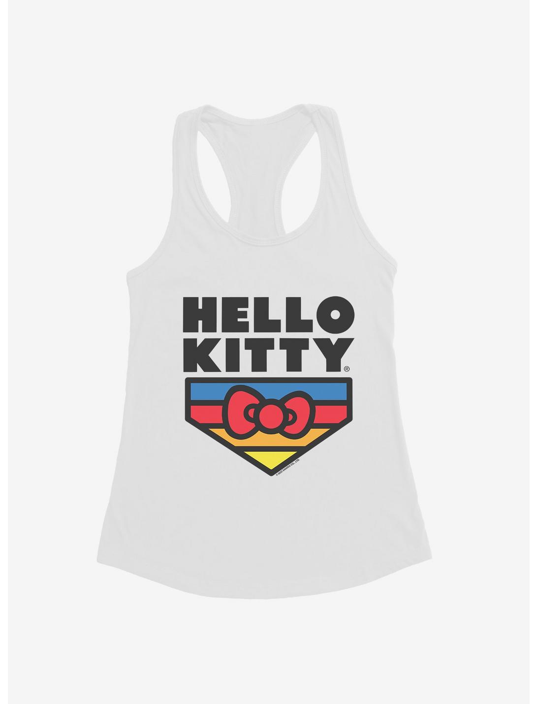 Hello Kitty Sports Logo Girls Tank, WHITE, hi-res