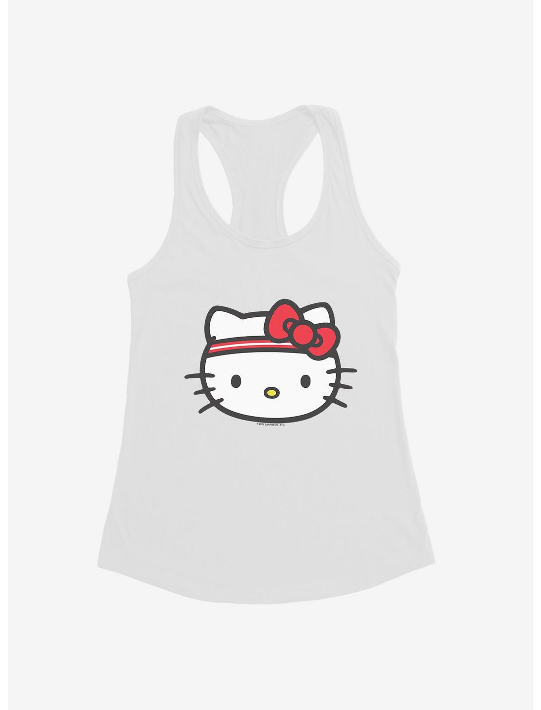 Hello Kitty Sporty Icon Girls Tank, WHITE, hi-res