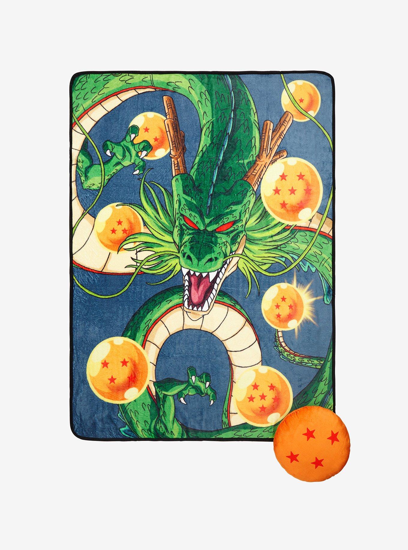 Dragon Ball Z Shenron Throw and Dragon Ball Pillow, , hi-res