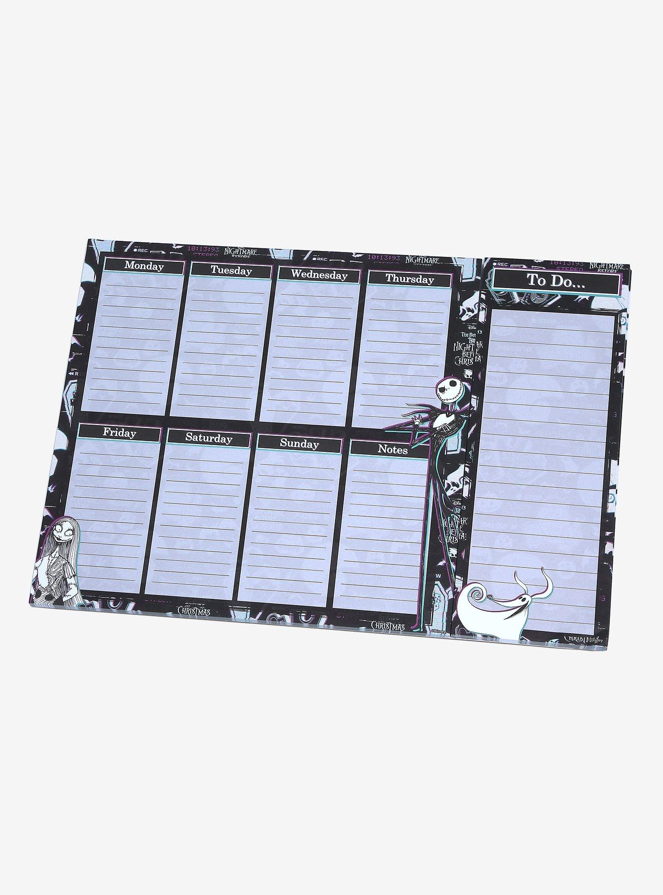 Disney The Nightmare Before Christmas Characters Desk Planner, , hi-res