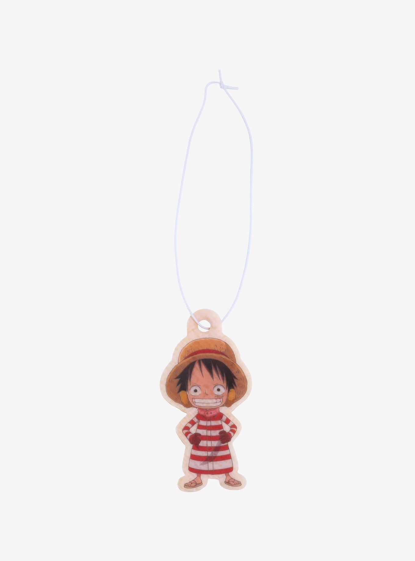 One Piece Chibi Monkey D. Luffy Strawberry Scented Air Freshener, , hi-res