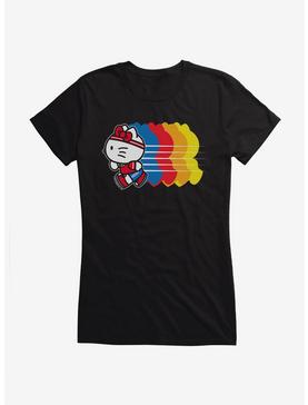 Hello Kitty Color Sprint Girls T-Shirt, BLACK, hi-res