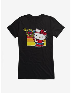 Hello Kitty Color Tennis Serve Girls T-Shirt, , hi-res