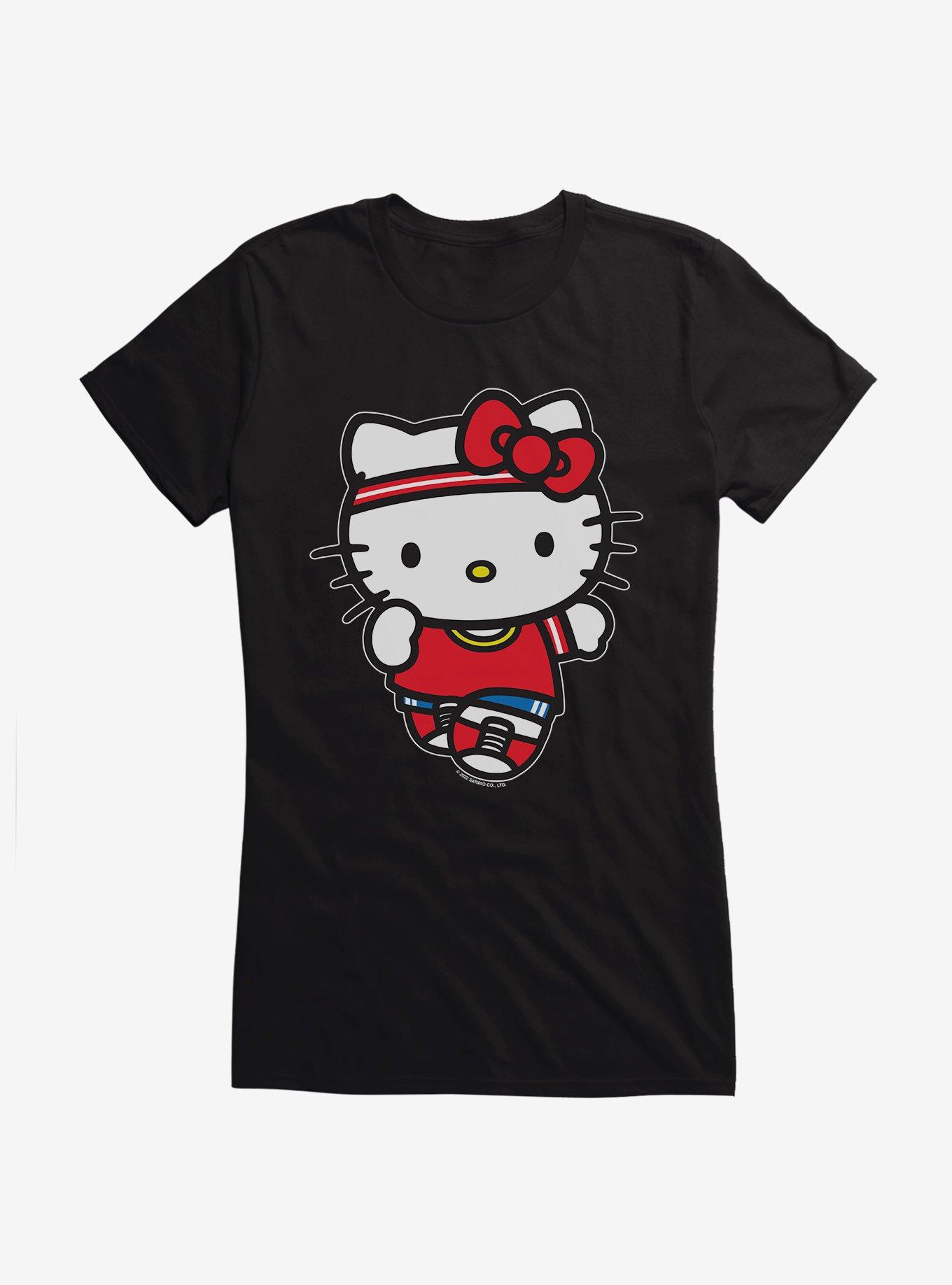 Hello Kitty Quick Run Girls T-Shirt, BLACK, hi-res