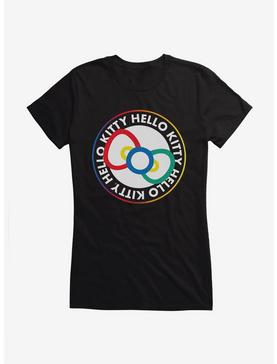 Hello Kitty Sports Game Icon Girls T-Shirt, BLACK, hi-res