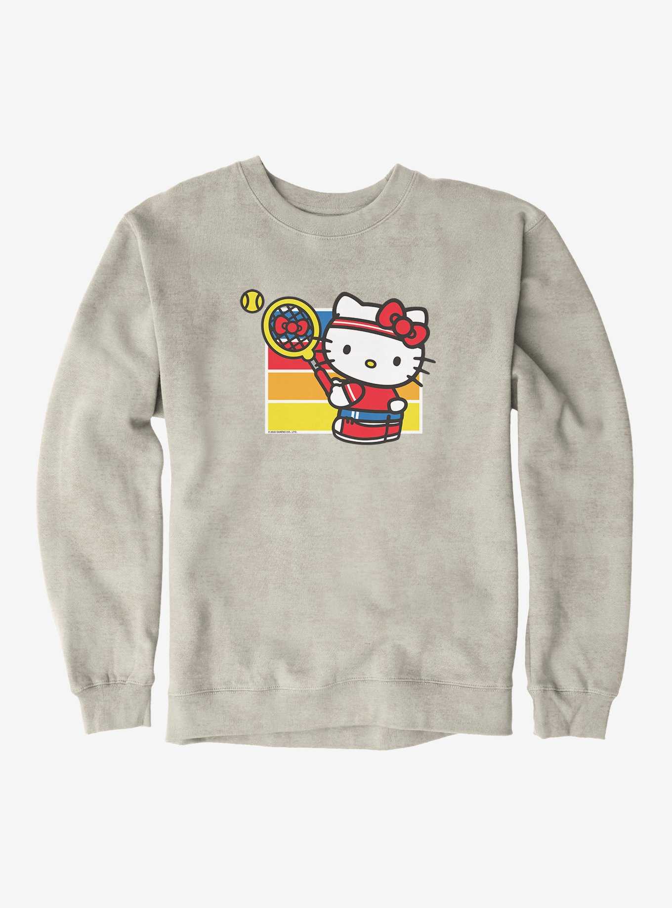 Hello Kitty Color Tennis Serve Sweatshirt, , hi-res