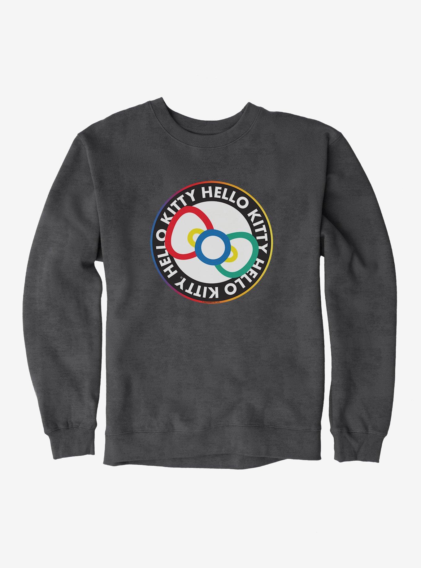 Hello Kitty Sports Game Icon Sweatshirt, CHARCOAL HEATHER, hi-res