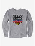 Hello Kitty Sports Logo Sweatshirt, HEATHER GREY, hi-res