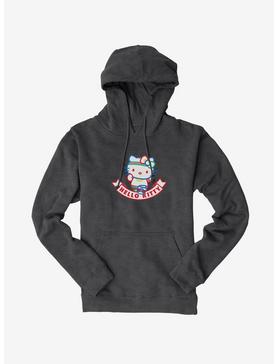 Hello Kitty Color Sports Hoodie, CHARCOAL HEATHER, hi-res