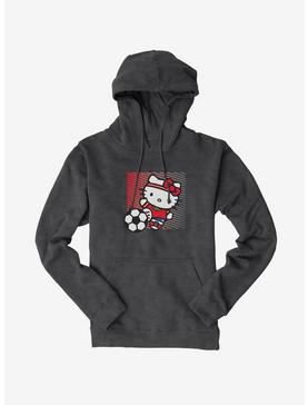Hello Kitty Soccer Speed Hoodie, CHARCOAL HEATHER, hi-res