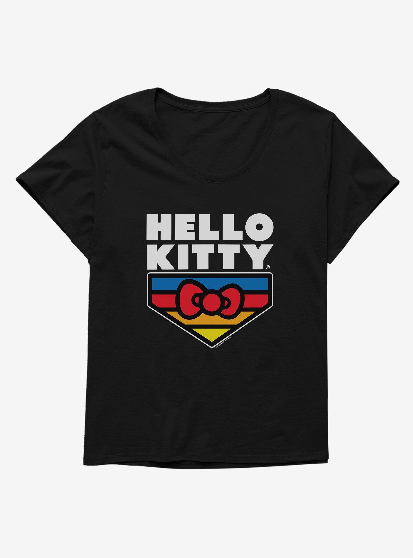 Hello Kitty Sports Logo Girls T-Shirt Plus Size | Hot Topic