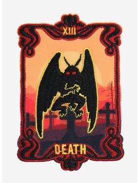 Death Mothman Tarot Card Patch, , hi-res