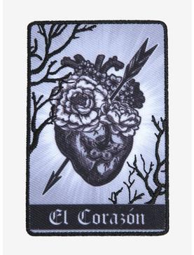El Corazon Tarot Card Patch, , hi-res
