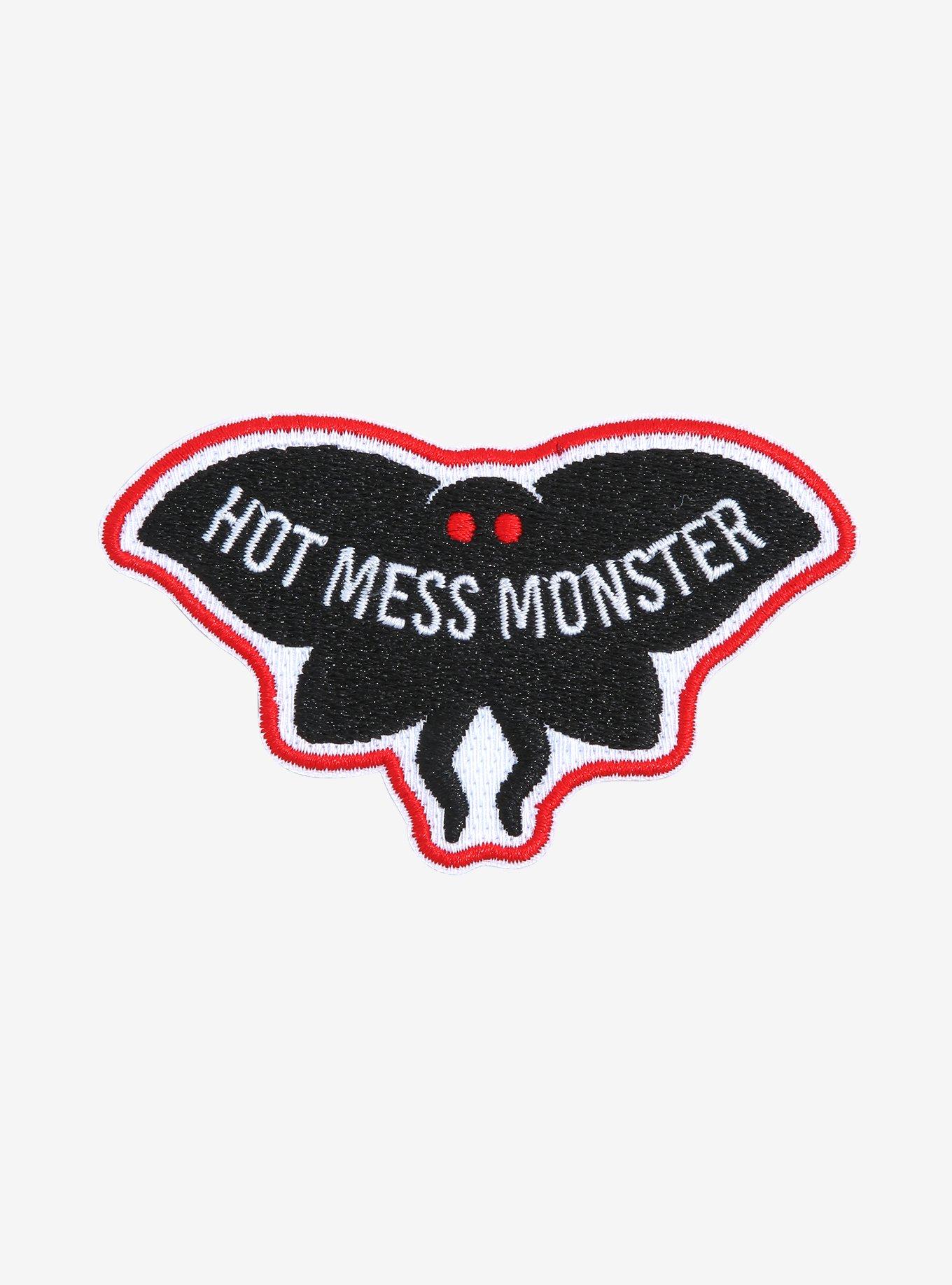 Hot Mess Monster Patch, , hi-res