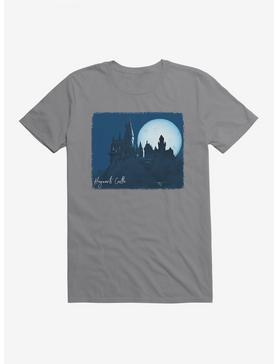 Harry Potter Hogwarts Castle Supermoon Illustrated T-Shirt, STORM GREY, hi-res