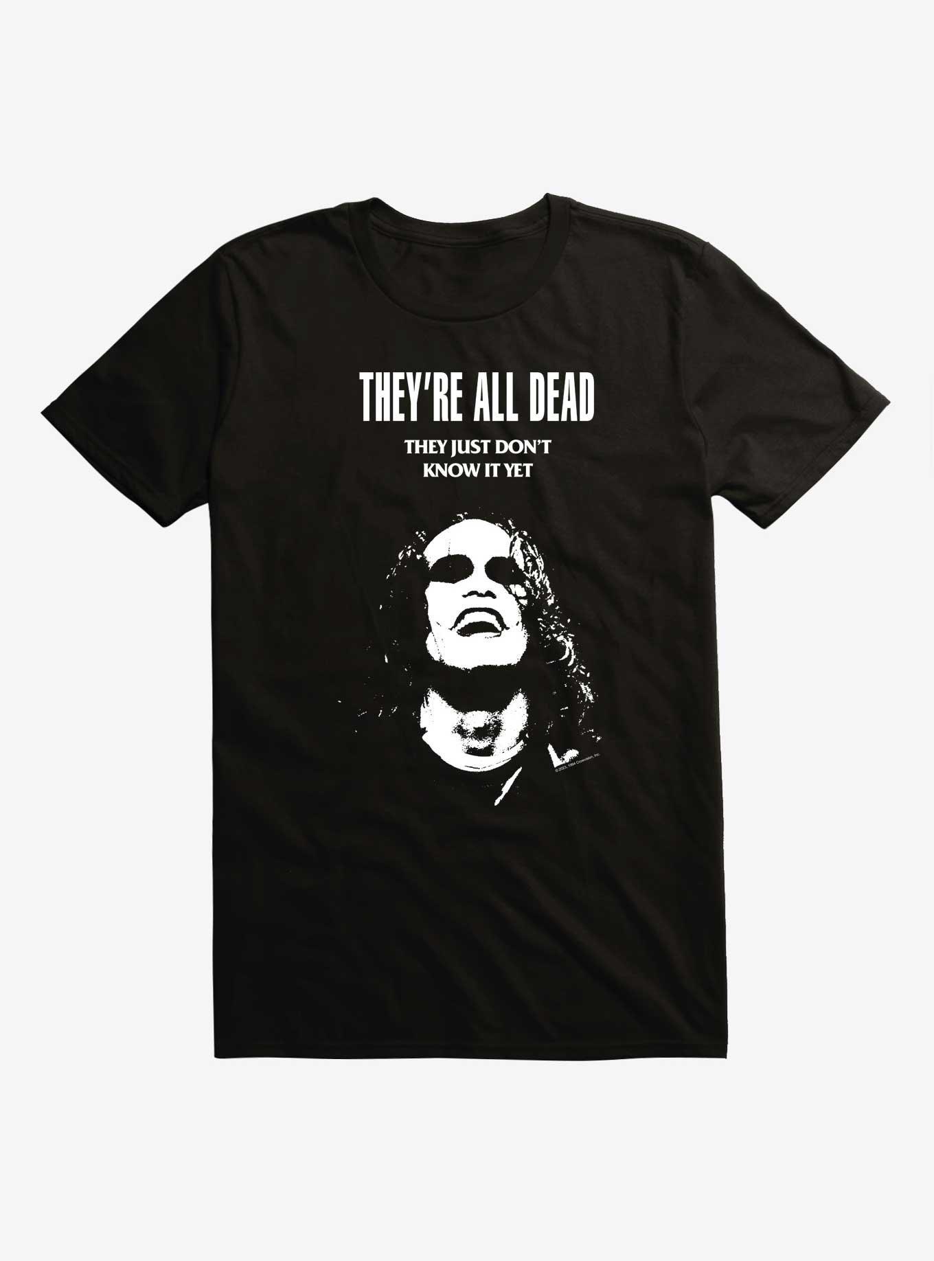 The Crow They'Re Dead T-Shirt, BLACK, hi-res