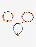 Halloween Cat Cord Beaded Bracelet Set, , hi-res