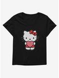Hello Kitty Holding Heart Womens T-Shirt Plus Size, , hi-res