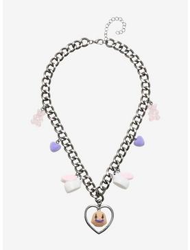 Clown Baby Bunny Chunky Charm Necklace, , hi-res